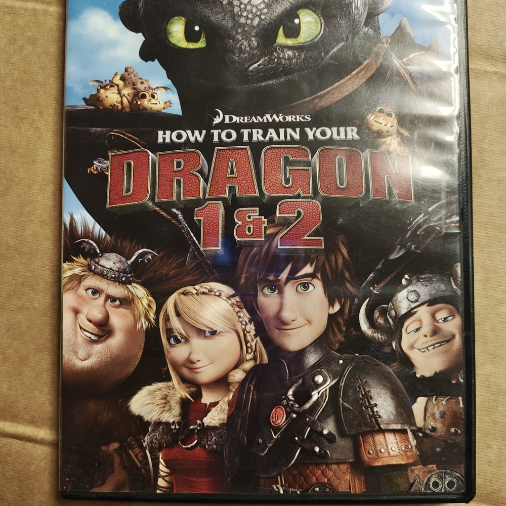 How to Train Your Dragon 1 & 2 DVD